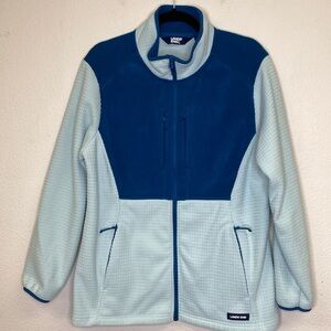 Lands' End Fleece Zip Jacket Women's Large